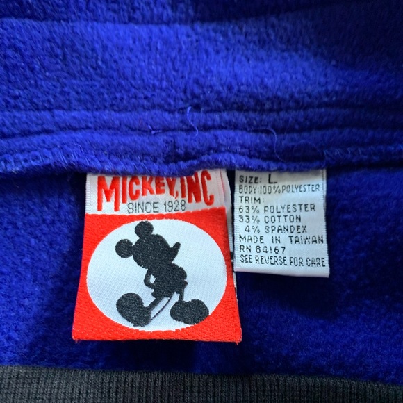 Vintage 90s Mickey Inc Co 1/4 Zip Fleece - Picture 3 of 9